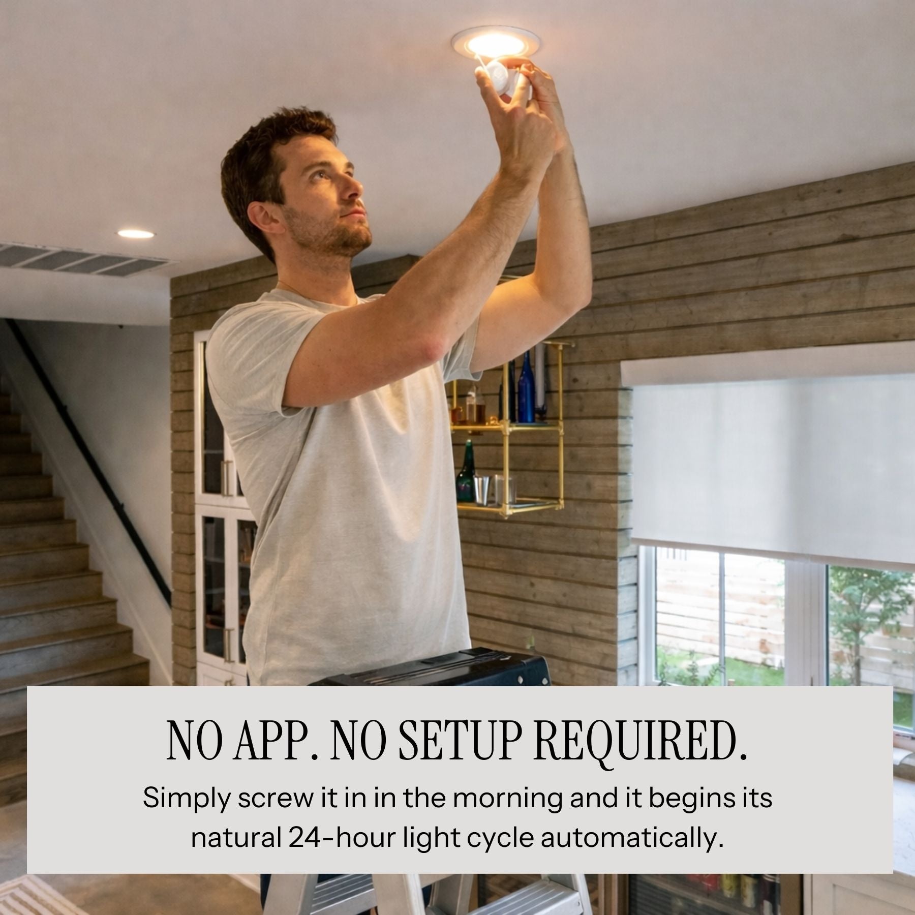 Circadian LED Light Bulb | PAR20, 6W, 5-CCT Tunable (1800K–5700K), Dimmable